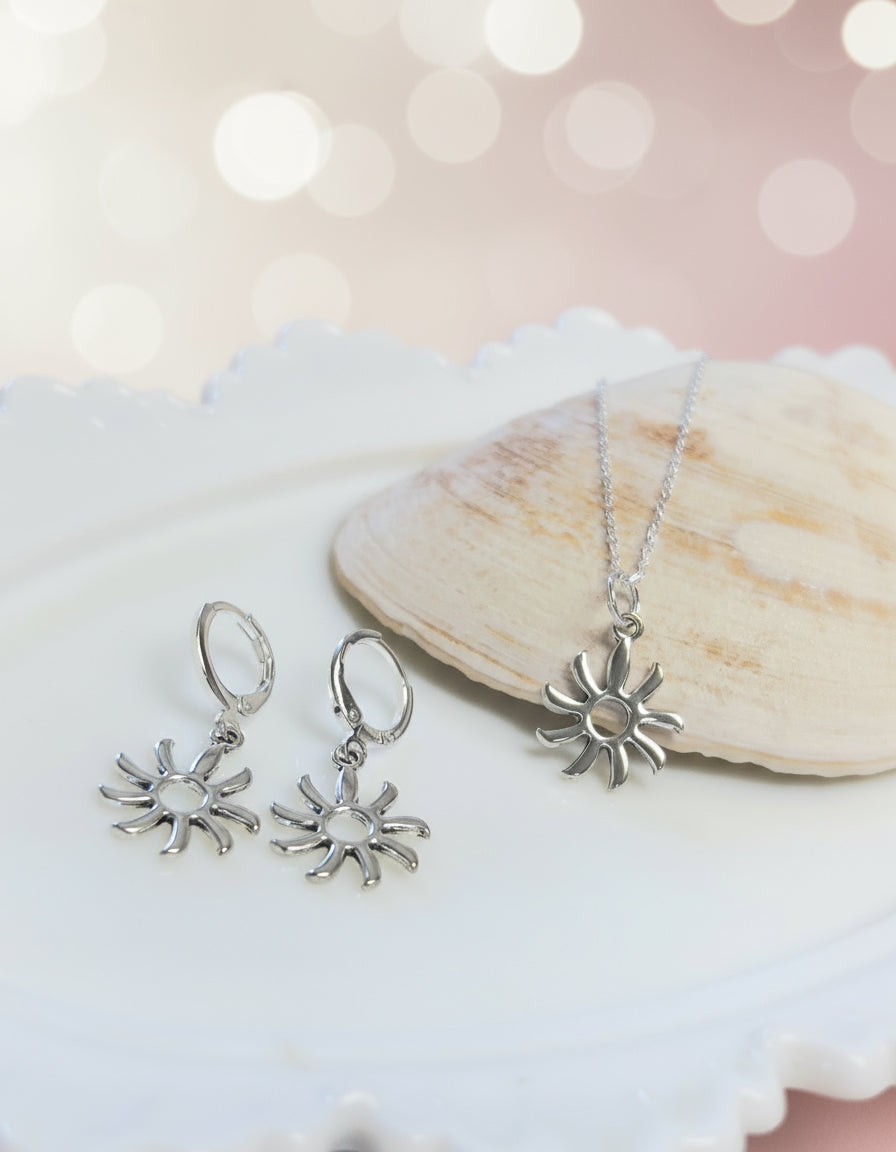 Set Necklace Earrings