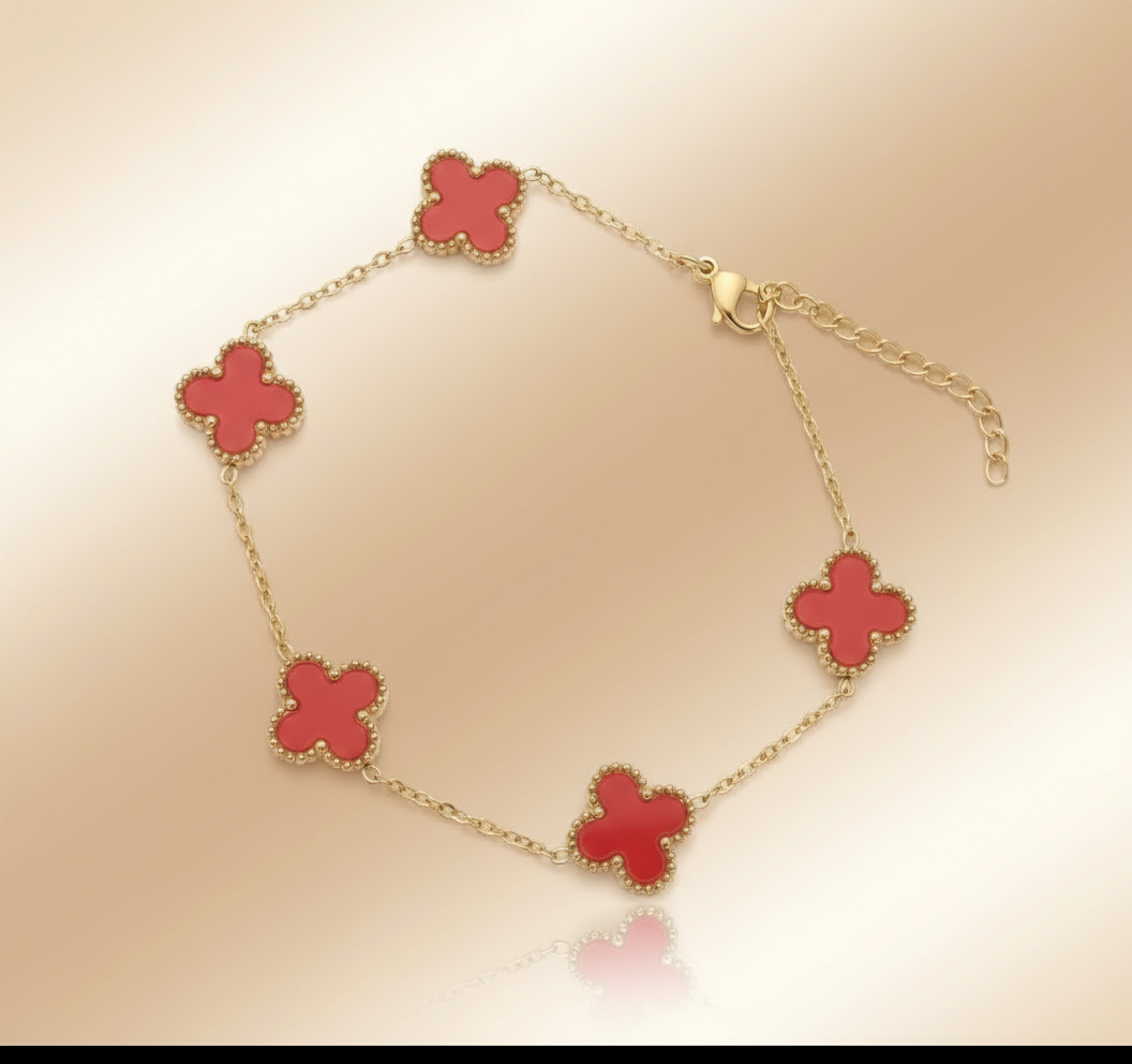 Clover Charm Bracelet