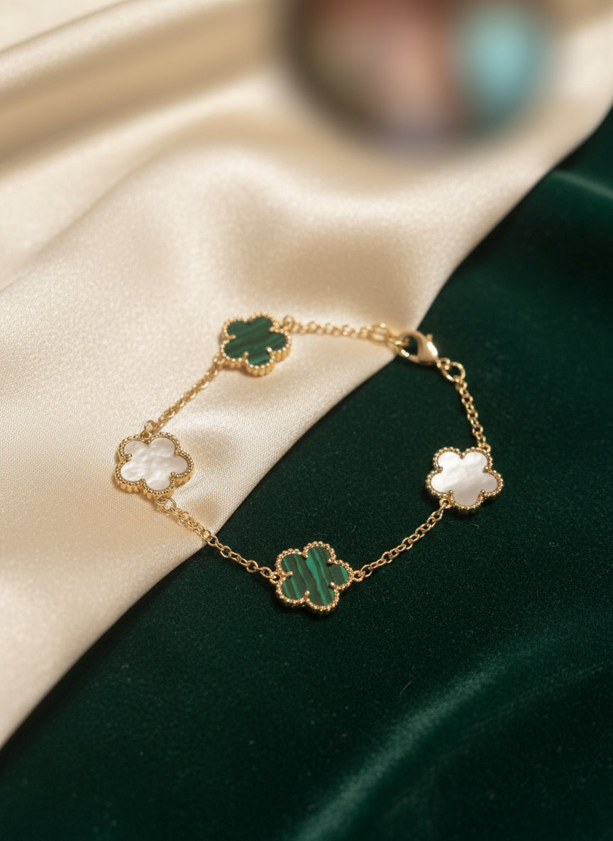 Clover Charm Bracelet