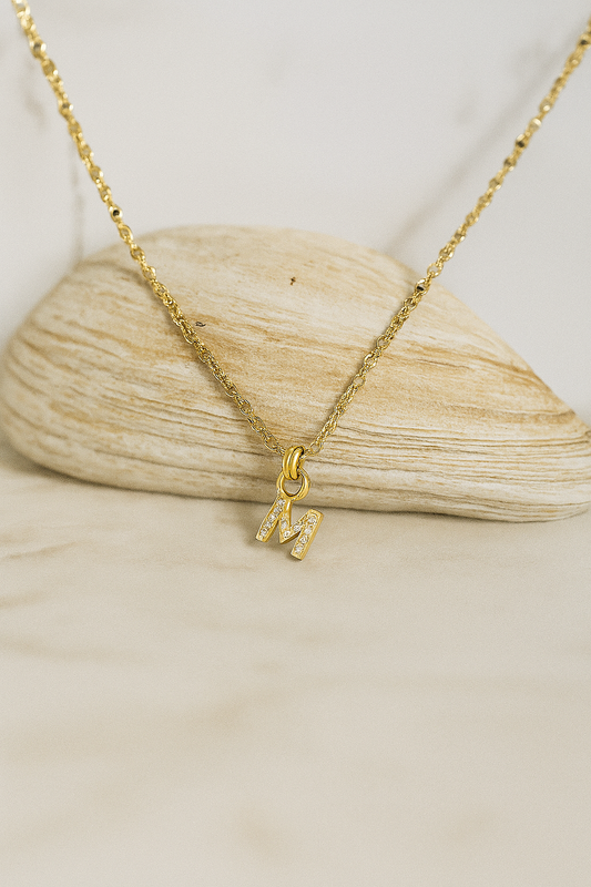 NECKLACE INITIAL M