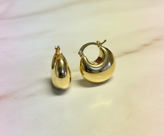 Hoop 14k Gold Plated