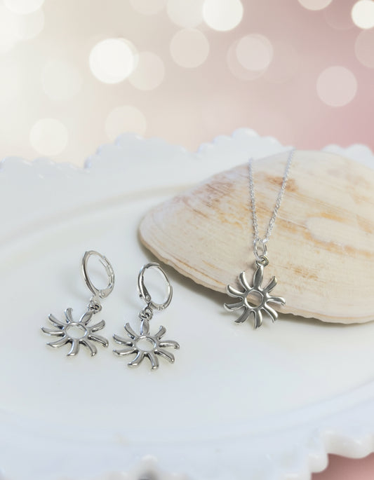 Set Necklace Earrings